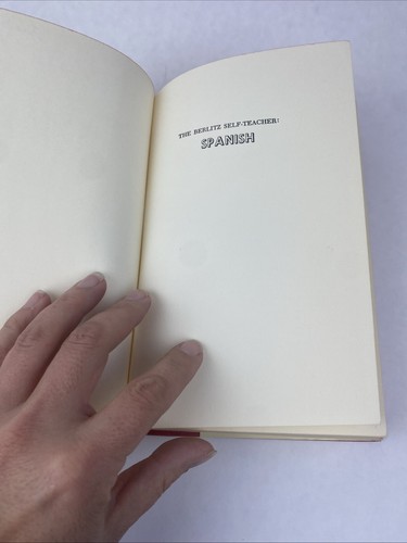 The Berlitz Self-Teacher Spanish Book by Strumpen-Darrie (1949, Vintage HC w/DJ) - Picture 7 of 19