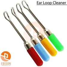 Medical Ear Wax Removal Ears Cleaning Curettes ENT Colourful Handles Set Of 4