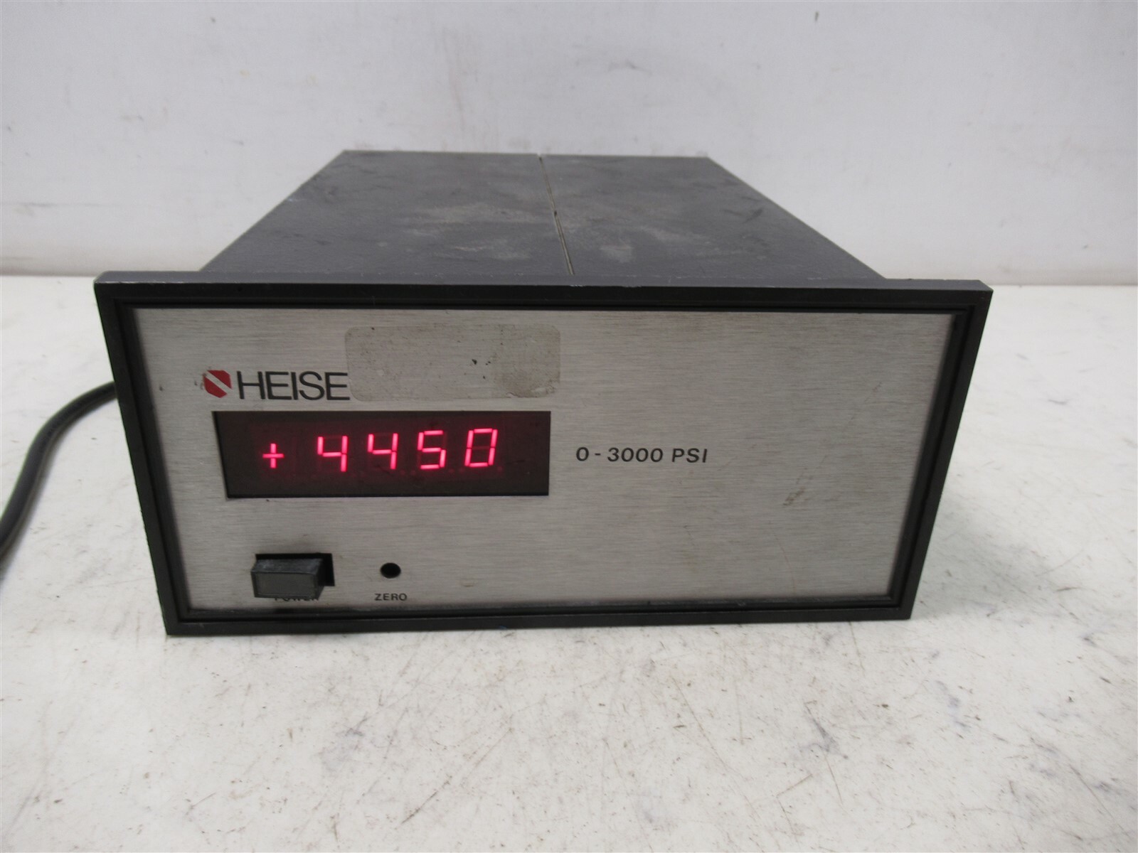 HEISE 710A 3000 PSI Digital Pressure Gauge Dresser Industries