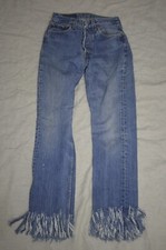 Vintage Levi's Jeans 26x31 501xx 90's Button Fly Made in USA Blue Women READ  