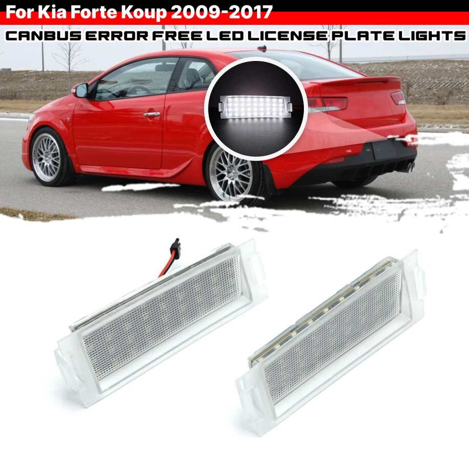 2x Luces LED de alto brillo para Kia Forte Koup 2009-2017 Foto 2 de 4