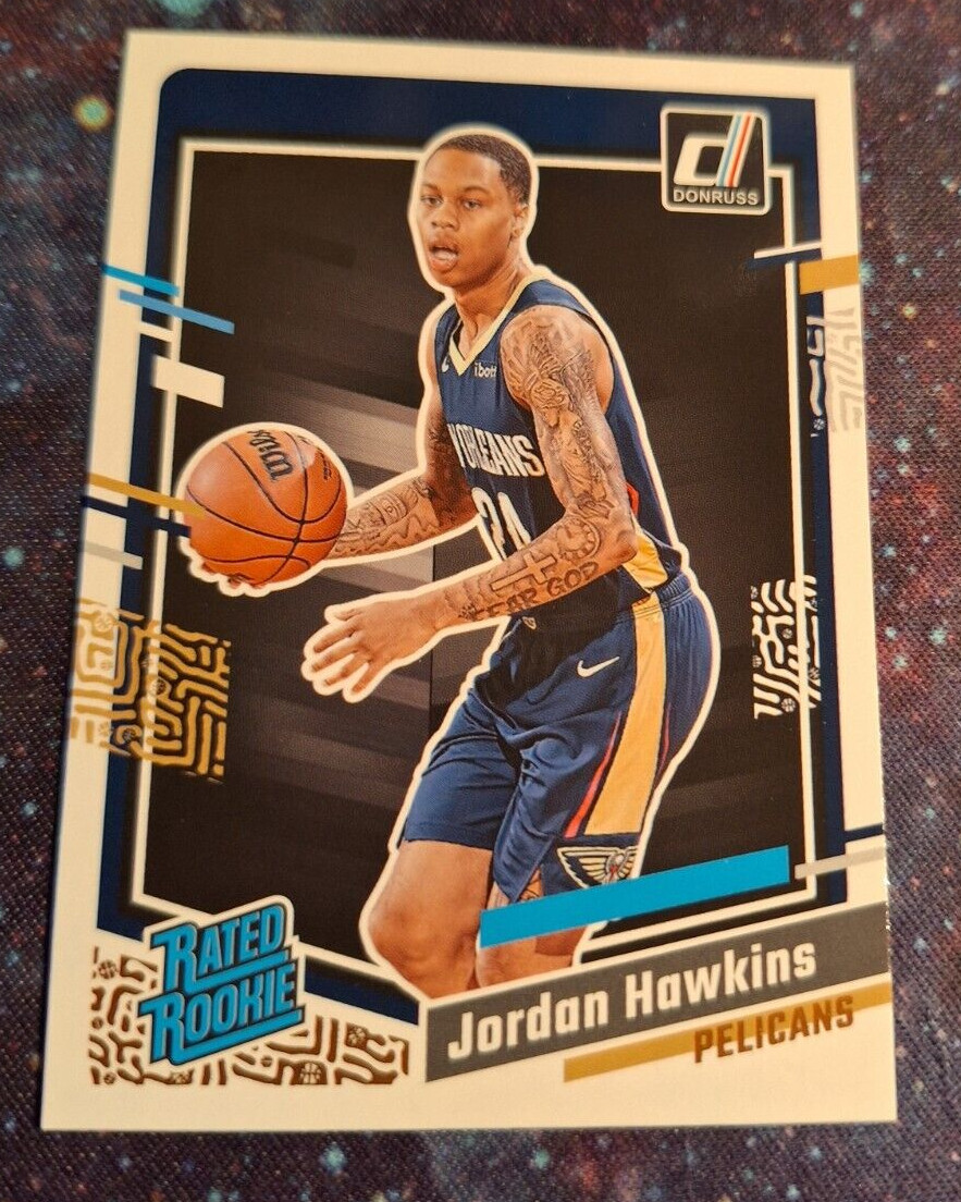 Jordan Hawkins 2023-24 Panini Donruss Basketball Rated Rookie RC #219