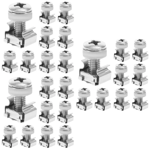  3 PCS Cabinet Screw Set Rack Mount Hardware Server Mounting Screws