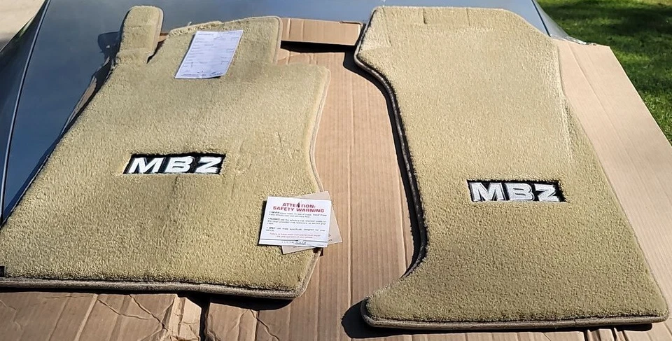 O- Lloyd- LUXE Parchment 4PC Floor Mats For Mercedes-Benz E320 Sedan 4Matic 1... - Image 2 of 3