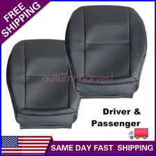 For 2008-2015 Mercedes Benz GLK 250 350 Driver Passenger Bottom Seat Cover Black