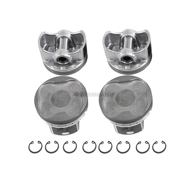 Pistões com anéis compatíveis com 08-15 Pontiac Scion Corolla 1.8L L4 DOHC 16v - Imagem 3 de 3