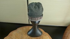 Gray/Brown Unisex Beanie Cuffed Acrylic One Size Fits All