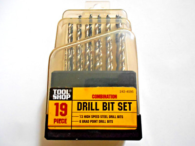 Tool Shop 19 piece Drill Bit Set No. 242-4095