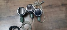 3 Vintage Crystal Microphones Argonne
