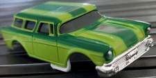 57 Chevy Nomad Green 2-Tone JL XtracTion Slot Car BODY for AFX autoworld