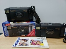 POLAROID Captiva SLR Auto Focus Instant Film Cameras LOT OF 2 Read Description