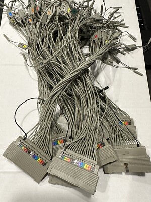 HP Agilent Pod Data Clock Logic Analyzer Probe Cables Used