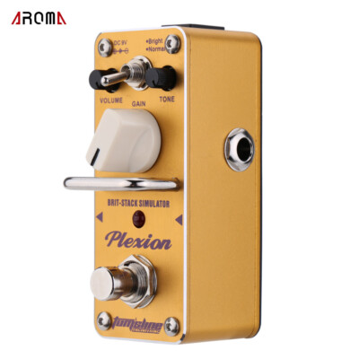 AROMA Plexion Brit-stack Simulator Electric Guitar Effect Pedal