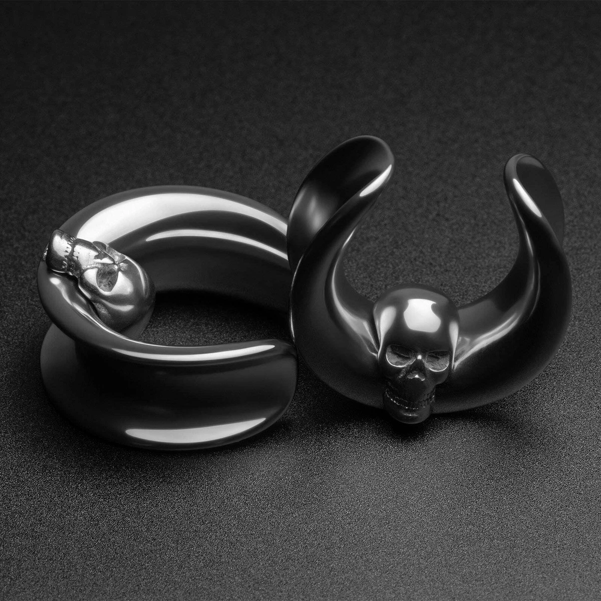 Calefee Dilatatore Tappi Lobo 2mm, Dilatatore Tunnel Acrilico, 14 Pezzi, Tunnel Multicolore con Motivo a Pois