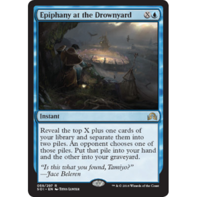 + Epiphany at the Drownyard near mint englisch Shadows over Innistrad Rare Magic