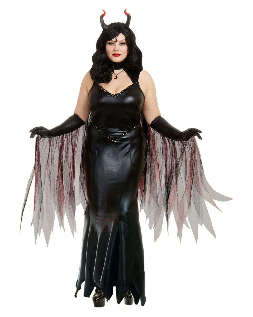 Maleficent fancy dress plus clearance size