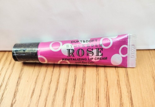 NEW SEALED Duft & Doft Stockholm Rose Color Revitalizing Lip Cream Hard To Find! - Afbeelding 6 van 6