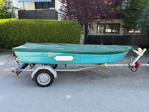 gepflegtes GFK-Ruderboot mit Trailer - Bild 8 von 18