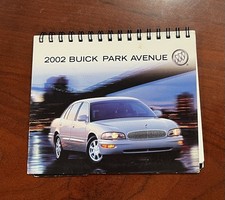 2002 Buick Park Avenue Owners Book Guide Manual