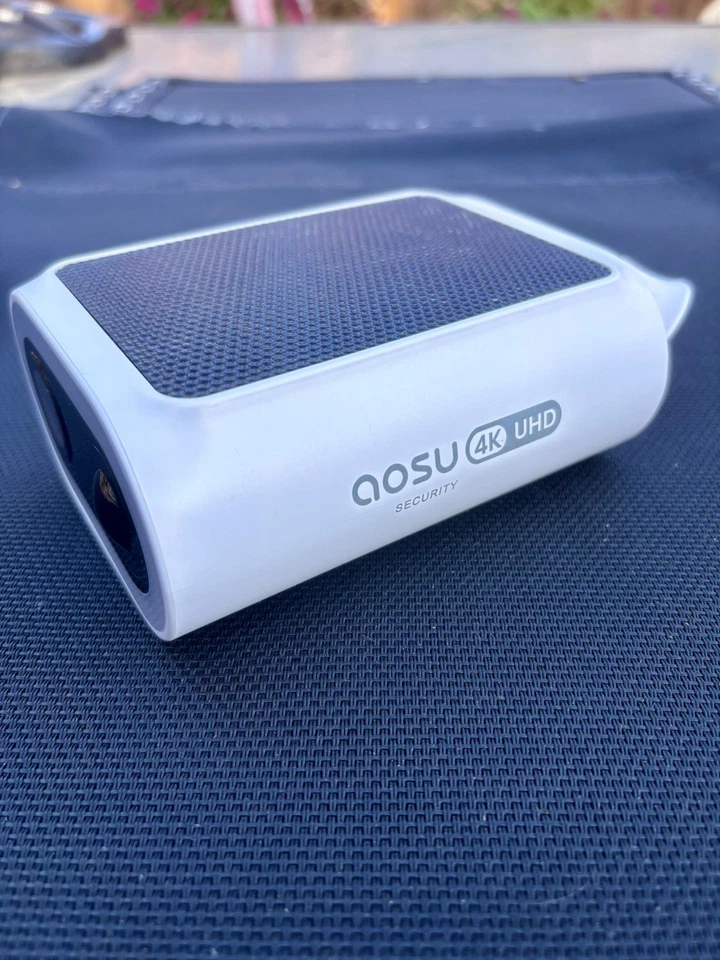 OPEN BOX! AOSU SolarCam P1 Max, Solar Security Camera Wireless Outdoor, 4K UHD  - Image 2 of 4
