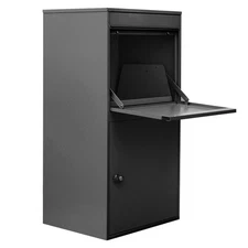 Extra Large Package Drop Boxes with Lock Porch Box Anti-Theft for Outside Porch