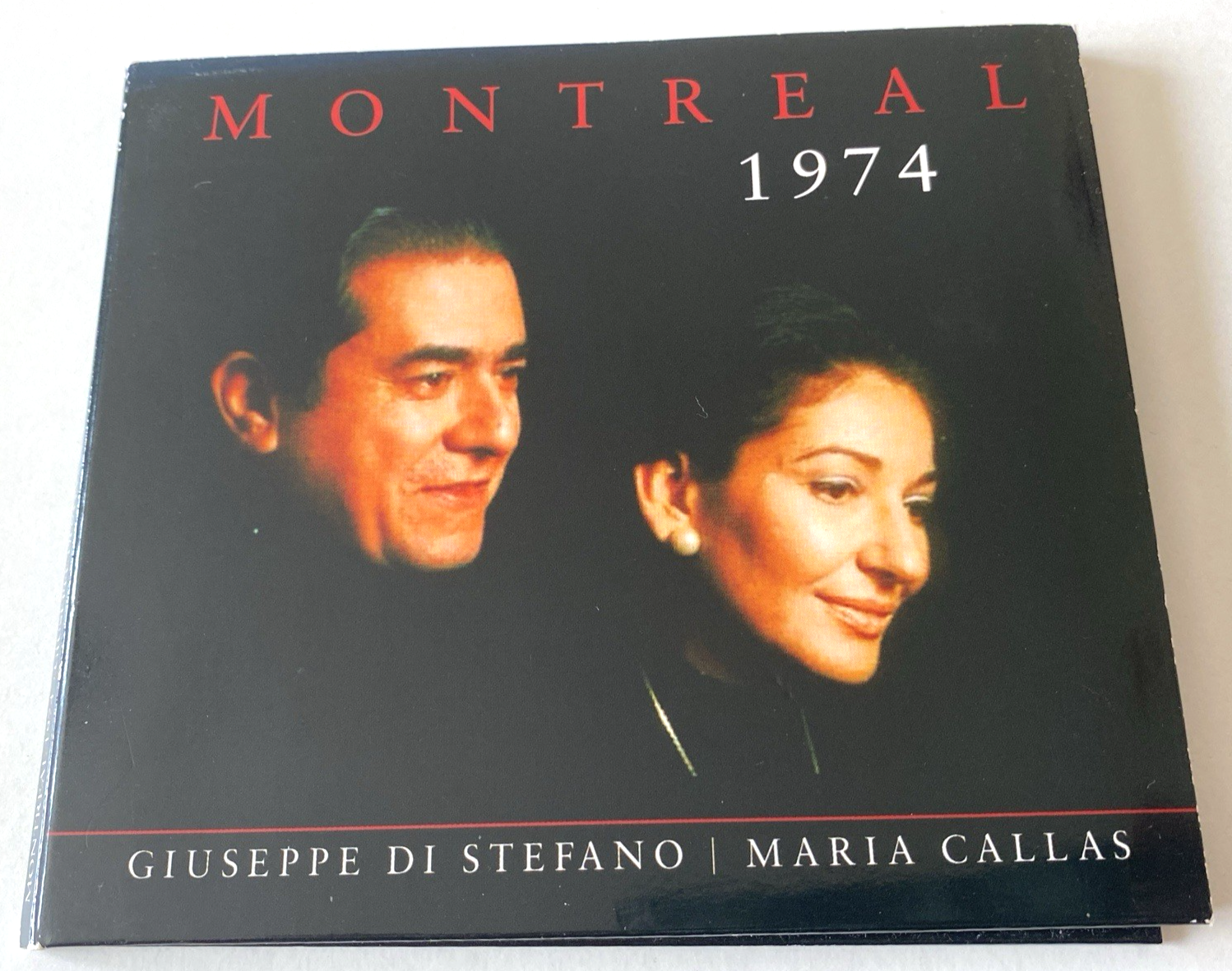 Giuseppe Di Stefano & Maria Callas – Montreal 1974 Digipak CD Album Live 64 Mins