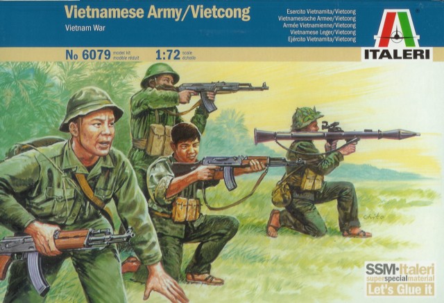 Italeri 1/72 (20mm) Vietnam : Vietnamese Army/Vietcong
