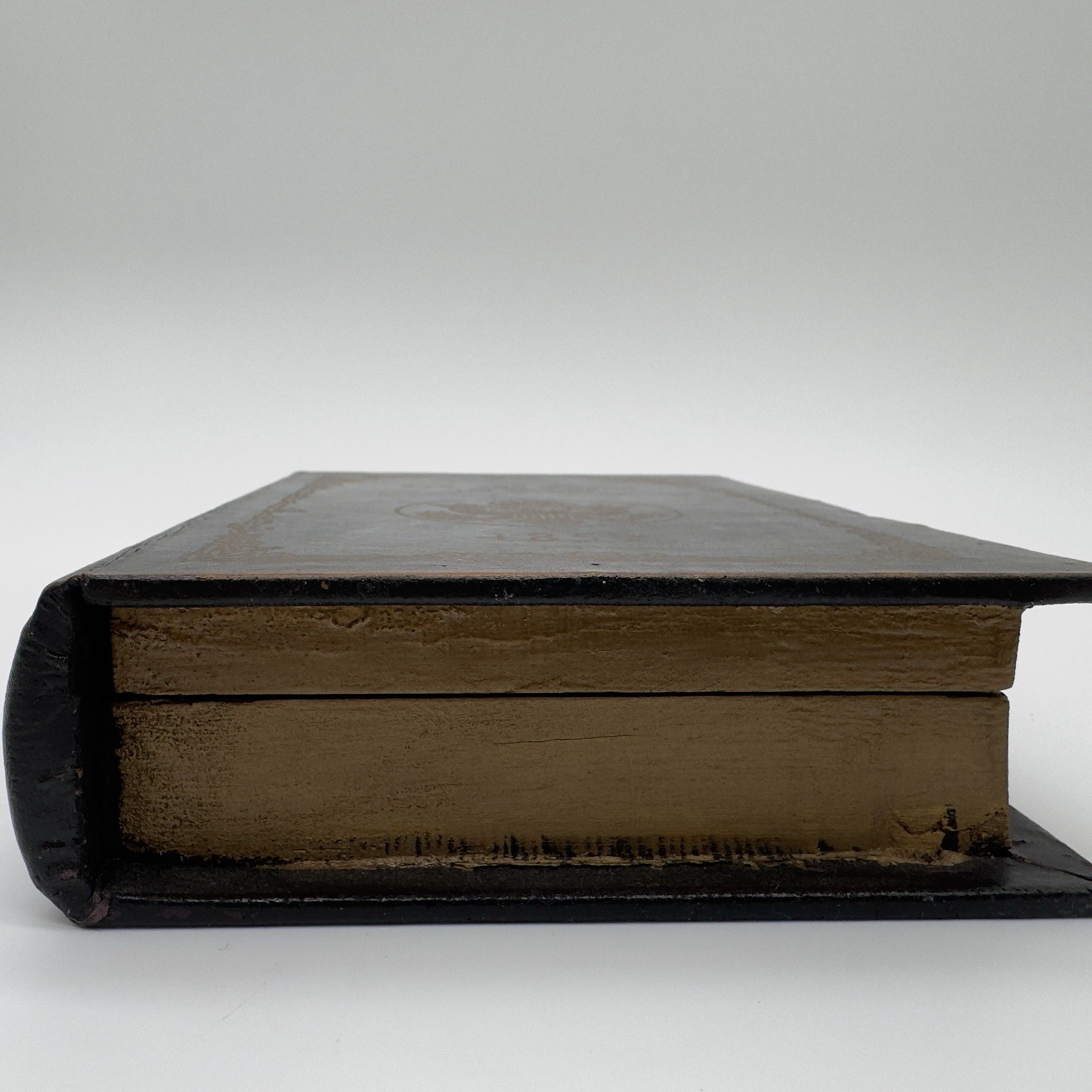 War and Peace Leo Tolstoy Decorative Book Box Faux Leather Hidden Storage