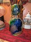 Luigi Onesto/Formia Vetri/? Murano art glass bottle and stopper