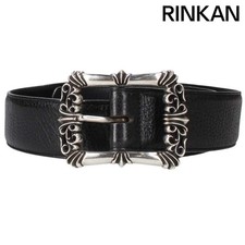 Chrome Hearts BLT Filigree OTJ Buckle Leather Belt Men's 30 Used e495ea62d05a7e7