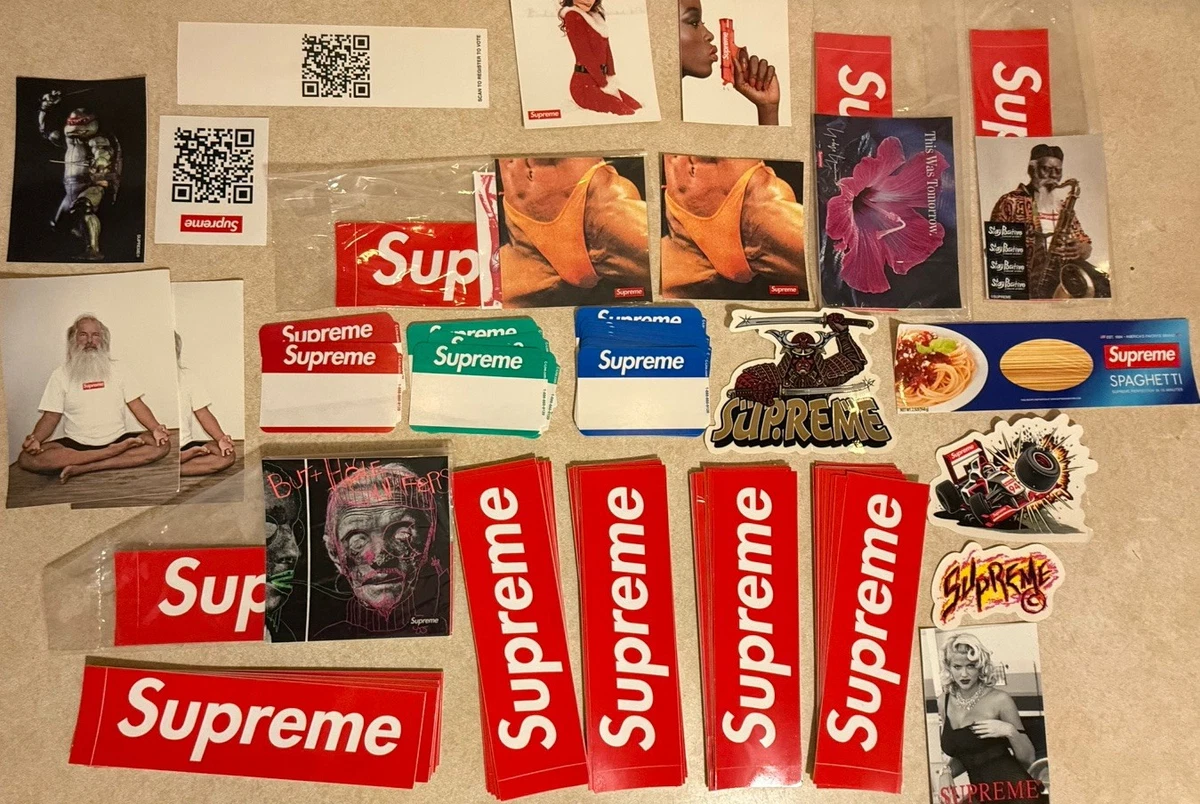 Supreme Box Logo Sticker for sale | eBay