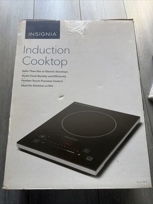 Insignia NS-IC1ZBK0 Black Induction Cooktop -