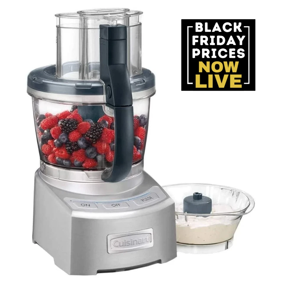 Cuisinart CFP-24DCNPC Elite 12-Cup Food Processor Chop/Slice/Shread Refurbished