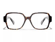 Chanel CH3438 c714 Tortoise with Logo Optical Eyeglasses with Demo Lenses