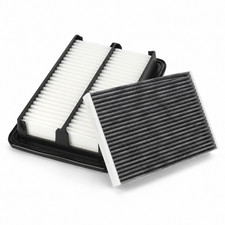 Engine Cabin Air Filter Kit for Honda Accord Civic CR-V Hybrid 2023-2026