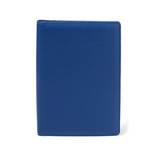 Portablocco A5 In Pelle Blue