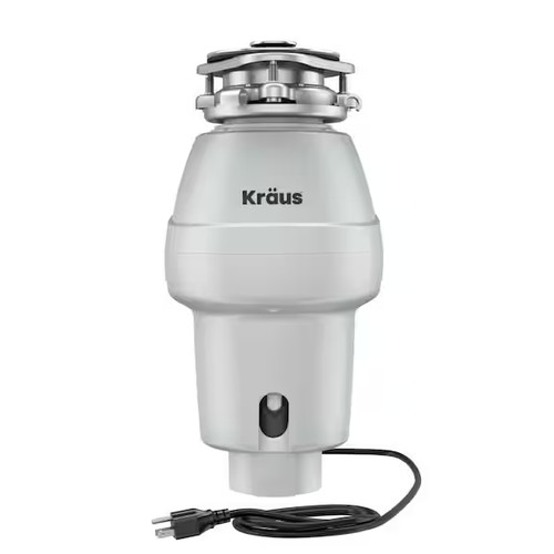 Kraus Wasteguard Continuous feed 1/3-HP Sept-Certified Refurbished