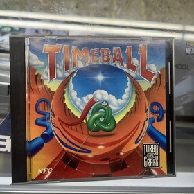 Turbo GrafX-16 Timeball, 1990, Original Case Very Nice Shape Tested Working