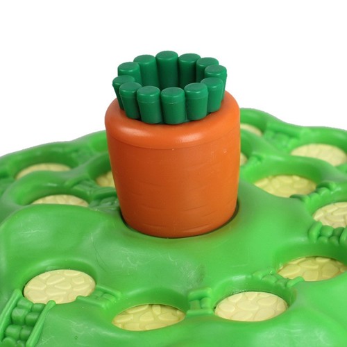 Funny Bunny Hill Hop Counting Game - 3-D Carrot Trap Board Toy for Kids 3+ - Picture 5 of 6