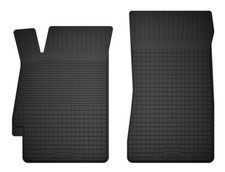 Tapis de sol avant en caoutchouc Noir pour: Peugeot 406 1995-2004