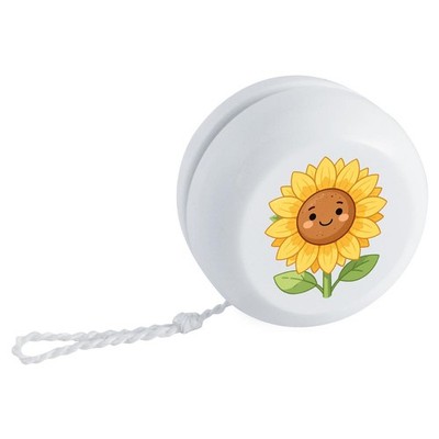 'Smiling Sunflower' Retro Style Yo-Yo (YY00053597)