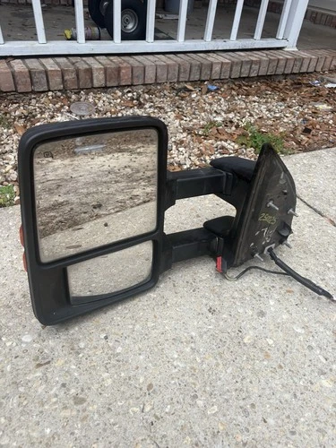 2008-2016 Ford F250 F350 Super Duty Tow Mirror Driver Side Heated Power Fold OEM