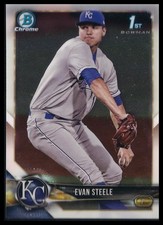 Evan Steele 2018 Bowman Chrome 1st Bowman Card!!