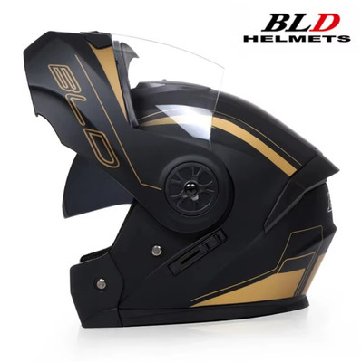 Modularer Motorrad Klapphelm mit Doppelvisier Integralhelm Unisex  NEU DE