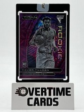 2020 Panini Flux Titan Rookies FOTL Purple Scope Prizm /38 Xavier Tillman #53 RC