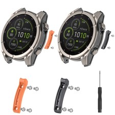 47/51 mm Metall-Stoßleiste für Garmin Fenix 8 Pro AMOLED Quatix8 Tactix8 Fenix 8