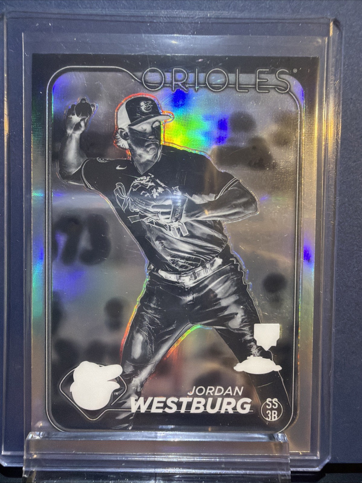 2024 Topps Chrome - Jordan Westburg #277 Negative Refractor (RC)