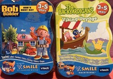 Lot Of 2 Vtech V. Smile Smartridges For V. Smile Learning System; 3-5 years. NIB