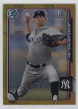 2015 Bowman Draft Chrome Gold Refractor 5/50 James Kaprielian #58 i6j