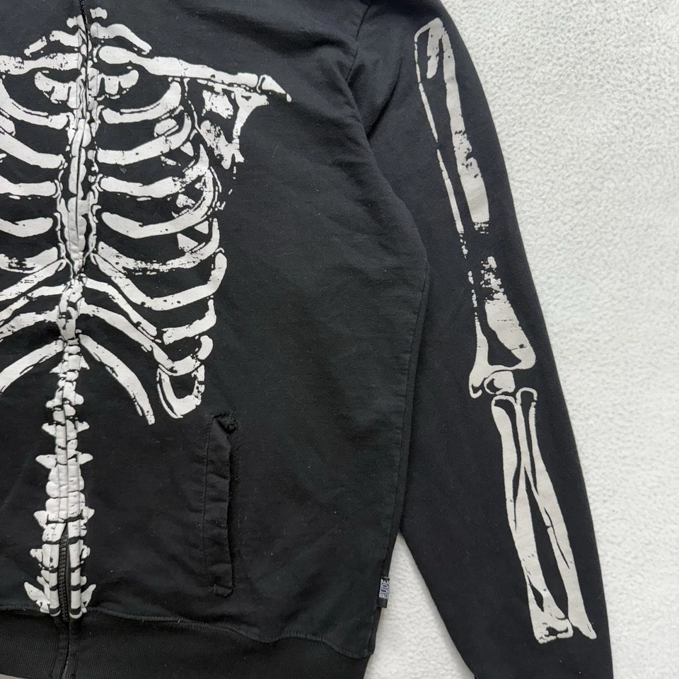 Толстовка с капюшоном XXXrude Skeleton Hot Topic Lip Service Tripp Nyc Jnco - Изображение 4 из 4